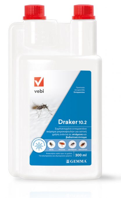 Draker 10.2 CS εντομοκτόνο υγρό 300ml