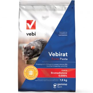 Vebirat Pasta Forte τρωκτικοκτόνο 1.5 Kg